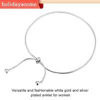 ราคา 【Hclm】สร้อยข้อเท้าเงินแท้ 1/2/3 ปรับได้ ของขวัญแฟชั่น ขายดี ทอง ชุบ มี ประกัน สร้อยคอผู้ชาย คอ สวย คอนําโชค แหวน นาฬิกา hoop earring ต่าง หู แม่เหล็ก katherine pierce ne (1731601738168961229)