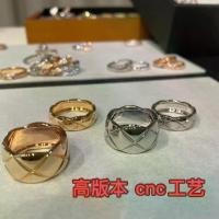 ราคา แหวนชุบทอง 18K ลายผ้าแพรแข็ง รุ่นสูง สำหรับผู้หญิง แหวนนิ้วชี้สไตล์ชาแนลขนาดเล็ก แหวน Unisex แหวนคู่ แกะสลักด้วยความแม่นยำ CNC ดีไซน์ดั้งเดิม (1731544321352631862)