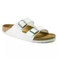 ราคา BIRKENSTOCK Arizona BF White New รองเท้าแตะ Unisex สีขาว รุ่น 552681 (regular) (1730483603945130080)
