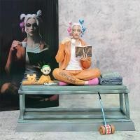 ราคา ฟิกเกอร์ DC Harley Quinn ทีมฆ่าตัวตาย JOKER Series X ทีมฆ่าตัวตาย Harley Quinn โมเดลนั่ง เครื่องประดับ (1729806511461730933)