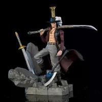 ราคา ฟิกเกอร์ One Piece Grand Finale, รุ่น King Movie, มี Hawkeye และ Mihawk, ปี 2025 (1731735443918521678)