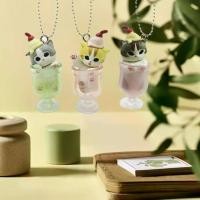 ราคา Mofusand โซดาแมว พวงกุญแจ ฟิกเกอร์ 5 ชิ้น โมเดลถ้วยและพุดดิ้งแมว จี้ของเล่นน้ำดื่มเย็น ๆ ขนาดเล็ก N8Y8 (1731518354814239835)