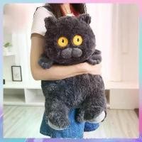 ราคา ตุ๊กตา แมวดำ แมวอ้วน ของเล่นตุ๊กตา ตาเหลือง แมวน่ารัก ฮิตมาก ของขวัญสำหรับคนรักแมว (1729575012488218663)