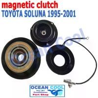 ราคา คลัชคอมแอร์ โตโยต้า โซลูน่า AE 100 ปี 1995 - 2001 MGC0007 magnetic clutch Toyota Soluna 1995 - 2001 คอยล์คลัชต์ คอยล์คลัชต์ โตโยต้า อะไหล่ แอร์ รถยนต์ (1729654299544225815)