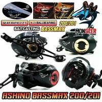 ราคา ที่นิยมมากที่สุด รอกหยดน้ำ ASHINO BASSMAX 200/201 (มีทั้งหมุนขวาและหมุนซ้าย) เบทคาสติ้ง ไวท์-3000 ตกปลา (1731675779281552795)