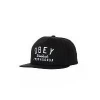 ราคา หมวก Snapback ทรงเบสบอล แบรนด์ OBEY รุ่น CLUB สี BLACK (1730851013991041436)