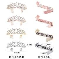 ราคา ชุดวันเกิด, ริบบิ้นมารยาทปาร์ตี้, หมวก, มงกุฎวันเกิด, เข็มขัดวันเกิด, ธีมสุขสันต์วันเกิด, YanHuan ปีกมงกุฎ มงกุฎ หมอลํา ขนาด ใหญ่ (1731430257388848964)