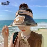 ราคา หมวกกันแดด 8202 มาใหม่ สำหรับผู้หญิง ปีกใหญ่ มีพัดลม หมวกเปลือยท่อนบน ชาร์จ USB แฟชั่นฤดูร้อน หมวกกันแดด newera 59fifty หมวก 59fifty หมวก polo แท้ หมวก แก๊ป แฟชั่น หมวก ตก (1731539243091789296)