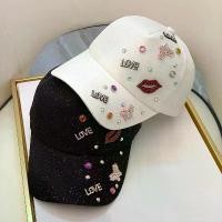 ราคา หมวก Rhinestone, แบรนด์แฟชั่น INS, หมวกแหลม, แฟชั่นเกาหลี, อเนกประสงค์, หมวกกันแดด, หมวกเบสบอล, กันแดด, แฟชั่น, สำหรับผู้หญิง (1731717377624082585)