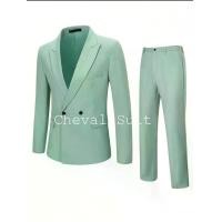 ราคา ชุดสูทผู้ชาย ไซส์ใหญ่พิเศษ สีเขียวมิ้นท์น้ำทะเล เสื้อ +กางเกง สูทสไตล์แฟชั่น สูทคนอ้วน สูทผู้ชายใส่ออกงาน สินค้าพร้อมส่ง (1730068819887623134)