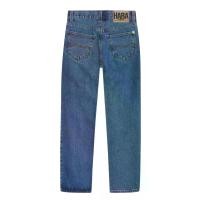ราคา Hara สีฟอก 9028 Stone-washed Straight fit jeans กางเกง Midnight Classic HMS1-9028 ด้ายทอง ฟอกหิน กระบอกปลายขา 8 นิ้ว กางเกงยีน Clothing Man ทรงกระบอก ยีนส์ (1730916857962858542)