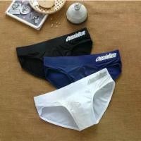 ราคา ชุดชั้นในชาย สินค้าขายดี AUSSIEBUM รุ่น บิกินี่ ทำจากผ้าไนลอน เนื้อผ้าเรียบ ใส่สบาย Clothing Man น้ำเงิน สีเทา ผู้ชาย เหลือง กางเกง ใน ชาย ไร้ ขอบ ในบ๊อกเซอร์ ผู้ชายเซต ไซส์ ใหญ่ บ็อกเซอร์ (1730827015