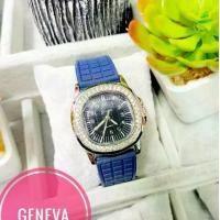 ราคา นาฬิกาแบรนด์ GENEVA แท้ สายซิลิโคนสีน้ำเงินสไตล์เกาหลี ธุรกิจ (1729632807663274151)