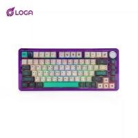 ราคา คีย์บอร์ด LOGA YAKSA PRO 75% Clear : Maiyarap edition : Tri-mode Mechanical keyboard (1729784912524446157)