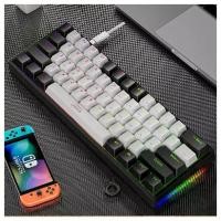 ราคา [ส่งฟรี] 【คีย์บอร์ด 61 คีย์】คีย์บอร์ด คีบอร์ดblue switch คีย์บอร์ดไทย คีย์บอร์ดสำหรับคอเกมส์ mechanical keyboard แป้นพิมพ์คอม กดเสียงดังแก๊กๆ Gaming Keyboard คีย์บอร์ดสำหรับ (1732140683198171577)