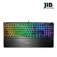ราคา KEYBOARD (คีย์บอร์ด) STEELSERIES APEX 3 (STEELSERIES WHISPER-QUIET / MEMBRANE) (RGB LED) (EN/TH) (1729583302304959100)