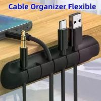 ราคา ที่เก็บสายไฟ, ที่เก็บสายซิลิโคน, 2 ชิ้น, ยืดหยุ่น, คลิปการจัดการม้วนเก็บ USB, สำหรับเมาส์, คีย์บอร์ด, หูฟัง, ชุดหูฟัง (1730376237721618625)