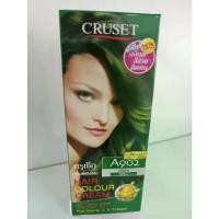 ราคา ทำผม A 902 สีเขียว ครูเซ็ท ครีมย้อมผม อุปกรณ์ทำผม (1729452473494375043)