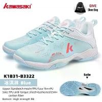 ราคา รองเท้ากีฬา Kawasaki B3322 รองเท้าแบดมินตัน กันลื่น ทนทาน สไตล์เรโทร สำหรับผู้หญิงและผู้ชาย (1731572909063767865)