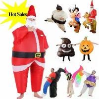 ราคา ชุดคอสเพลย์, ชุดแฟนซี, ซานตาคลอส, กวาง, ขนาดผู้ใหญ่, เป่าลม, เหมาะสำหรับปาร์ตี้ฮาโลวีนและเสื้อผ้าคริสต์มาส, สำหรับผู้ชาย (1731976244040993102)