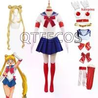 ราคา เซเลอร์มูน คอสเพลย์ ซานริโอ อุซางิ เครื่องแต่งกาย สำหรับผู้หญิง ชุดเครื่องแบบ เสื้อผ้า อะนิเมะ ฮาโลวีน ชุดแฟนซี พร้อมถุงเท้า ถุงมือ บิลิเบลิเบลิ (1731599042292253708)