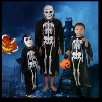 ราคา L&L ชุดผี ส่งจากกทม. ชุดฮาโลวีน ผีโครงกระดูก ผ้าคลุมพร้อมหน้ากากผีหวีดสยอง มีทั้งไซส์สำหรับเด็ก และไซส์ผู้ใหญ่ ชุดแฟนซี แฟนซีผี คอสเพลผ (1731117439309351692)