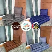 ราคา ที่นอนใยฝ้ายครบเซ็ท หมอน+ปลอกที่นอน+เบาะรองนั่ง+ที่นอน 3.5 ฟุต ที่นอนสุขภาพOTOP (1731077463324855006)
