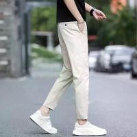 ราคา กางเกงผู้ชาย ขายดี รุ่นปี 2025 ใหม่ 989 กางเกงฤดูร้อนบาง กางเกงครอปฤดูร้อนสำหรับผู้ชาย กางเกงลำลองสไตล์ธุรกิจ สำหรับผู้ชาย စ က ပ ် အ တ ိ ု zara ဘ ေ ာ င ် း ဘ ီ ရ (1731709391010039490)