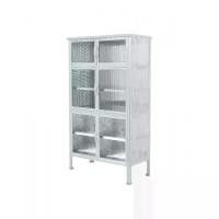 ราคา CLOSE ตู้กับข้าวอลูมิเนียม โครงเหล็ก 3 ฟุต x 6 ประตู SENSE-A92 ขนาด 92x43x161 ซม.สีเงิน (1729751660976245618)