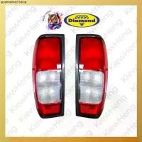 ราคา ตราเพชร เสื้อไฟท้าย โคมไฟท้ายนิสสัน ฟรอนเทียร์ 4 ประตู / รุ่น CAB ปี 1999-2000 NISSAN FRONTIER (1732328544042257314)