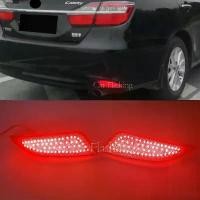 ราคา หลอดไฟ LED รถยนต์, กระพริบ, 2 ชิ้น, สำหรับ Toyota Camry 2015 และ 2016, ไฟท้ายรถ, สะท้อนแสงกันชน, ไฟเลี้ยว, ไฟท้าย (1732132147503926226)