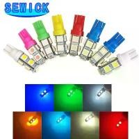ราคา หลอดไฟ LED รถยนต์, 100 ชิ้น, T10, 9SMD, 5050, 9LED, 194 168 192 W5W, 12V หรือ 24V, ไฟ, ไฟภายใน, ลิ่ม, ไฟ LED, สำหรับรถยนต์ (1730726188252563551)