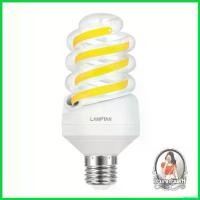 ราคา pregrashop ปัจจุบัน หลอดไฟ LED หลอด เกลียวไล่ยุง 15 วัตต์ YELLOW E27 LAMPTAN ป้องกันปัญหายุง หรือแมลงบางชนิดที่มารบกวน ใช้เทคโ (1730483461697604471)