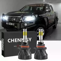 ราคา หลอดไฟ LED ไฟหน้า, สำหรับ Nissan NAVARA NP300 2016 ถึง 2022 (ไฟหน้า), สีขาวสว่าง 6000K 12V-32V, Qty 2 (1731448707304883464)