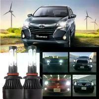 ราคา ชุดไฟหน้า LED สีขาว 2 ชิ้น, หลอดไฟ 4 ด้าน, NW, สำหรับ Toyota Avanza 2012-2020, อุปกรณ์เสริม (ไฟหน้า) (1731199329638255540)