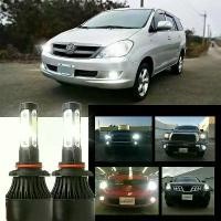 ราคา ชุดไฟหน้า LED สีขาว 2 ชิ้น 6000K X7 หลอดไฟ 4 ด้าน สำหรับ Toyota Innova 2006-2012 (ไฟหน้า) อุปกรณ์เสริม ชุดไฟหน้า (1731197034908257204)