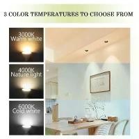 ราคา หลอดไฟ LED MR16, 12 ชิ้น, GU5.3 Lampada, 3W, 5W, 6W, 7W, AC 110V 220V, DC 12V, เหมาะสำหรับไฟจุด Bombillas, แทนที่หลอดฮาโลเจน 50W, ใช้ในบ้าน (1731183134656464510)