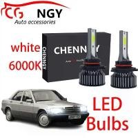 ราคา หลอดไฟ LED หน้าโคมไฟหน้า, คู่, สำหรับ Mercedes-Benz W201 190E 190D, ปี 1982-1993 (1731356972234671368)