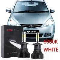 ราคา ชุดแปลงไฟหน้า, สำหรับ Proton Exora 2010 ถึง 2023, หลอดไฟ LED สว่างสีขาว 6000K, 1 คู่, อุปกรณ์เสริม (1731201227970087860)