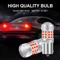 ราคา ไฟหรี่เบรคกระพริบ 5 ครั้ง ขั้วบิด2จุด 1157 1 คู่ 42 Led รถยนต์ Car รถจักร หลอดไฟ (1729613326265977636)