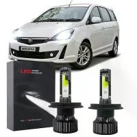 ราคา หลอดไฟ LED, สีขาว 6000K, สำหรับ Proton Exora 2009-2023, 2 ชิ้น, ไฟหน้า, อุปกรณ์เสริม CG CJW (1731201238573681588)