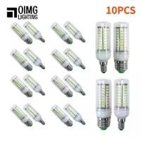ราคา หลอดไฟ LED, 10 ชิ้น, E27, 5730 SMD, 220V, 24, 36, 48, 56, 69, 72LEDs, 6W, 8W, 10W, 12W, 14W, 16W, หลอดไฟแอมป์, ไฟโคมระย้า, สีขาวเย็น / วอร์มไวท์ (1732221768041203917)