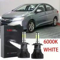 ราคา ไฟหน้า, LED, หลอดไฟ 6000K, ฮาโลเจน, ชุดเปลี่ยน, อุปกรณ์เสริม, สำหรับ Honda City T9A (ปี 2014-18), ไฟหน้า, 2016 (1731203609341103052)