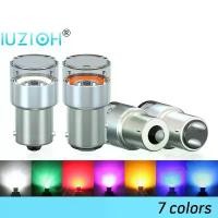 ราคา IUZIOH 2 ชิ้น ไฟรถยนต์ 12V 24V 1156 1157 เบรกย้อนกลับ BAY15D BA15S P21W R5W P21/5W หลอดไฟ LED ไฟท้ายหมอก ไฟสัญญาณจอดรถ (1730895377414392756)