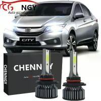 ราคา หลอดไฟ LED ไฟหน้า, สำหรับ HONDA City T9A 2014 2015 2016 2017 2018 2019, 6000K สดใส, ชุดไฟหน้า, ไฟต่ำ, 1 คู่ (1732210250270804940)