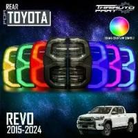 ราคา ไฟท้ายแต่ง ไฟท้ายรีโว่ โตโยต้า รีโว่ Toyota Revo ปี 2015-2023 แบบใหม่แบบสับ เปลี่ยนสีได้ มีอีกหลายโหมดมากมาย รถยนต์ Car หลอดไฟ (1730315694708984034)
