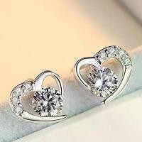 ราคา Jewelry ต่างหู ต่างหูเงิน ต่างหูเพชร ต่างหูแฟชั่น BWE010 ของขวัญ ทอง หุ้ม สร้อย คอทอง ไมครอน เชือกร่ม (1731552624615786437)
