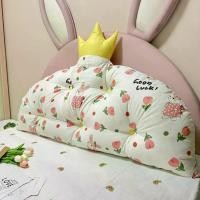 ราคา เบาะหัวมงกุฎ สไตล์เกาหลีเรียบง่าย INS สไตล์เจ้าหญิง ไม่มีหัวเตียง เบาะหัวเตียงขนาดใหญ่ หมอนนุ่ม ถอดซักได้ ไก่ ทหาร โท โทริ ของ แท้ มายคราฟ เย็น นาค งานบวช นา (1731320806037816660)