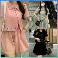 ราคา ชุดสตรี ชุด 2 ชิ้น ชุดน่ารัก พร้อมจัดส่งชุดกางเกงขาสั้น ชุด 2 ชิ้น ชุดแฟชั่นสองชิ้น Clothing Lady Women เสื้อผ้า กระโปรง คน อ้วน ไซส์ ใหญ่ ระวัง แตก สาวอวบ ชีฟอง เทคโน (1730954258327767337)