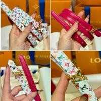 ราคา Pre order ราคา2600 LV ผ้าใบเคลือบ หนังวัว รุ่นผู้หญิง เข็มขัด/belt size：75-110European size Width: 1.5cm (1731473749560035187)